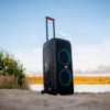 speaker JBL PartyBox Stage 320, must peokõlar