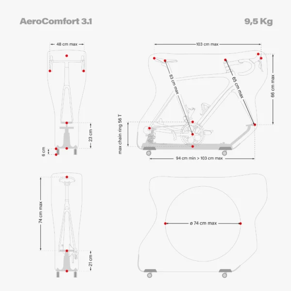 Aerocomfort_8 Scicon Aerocomfort 3.1 maanteeratta reisikott